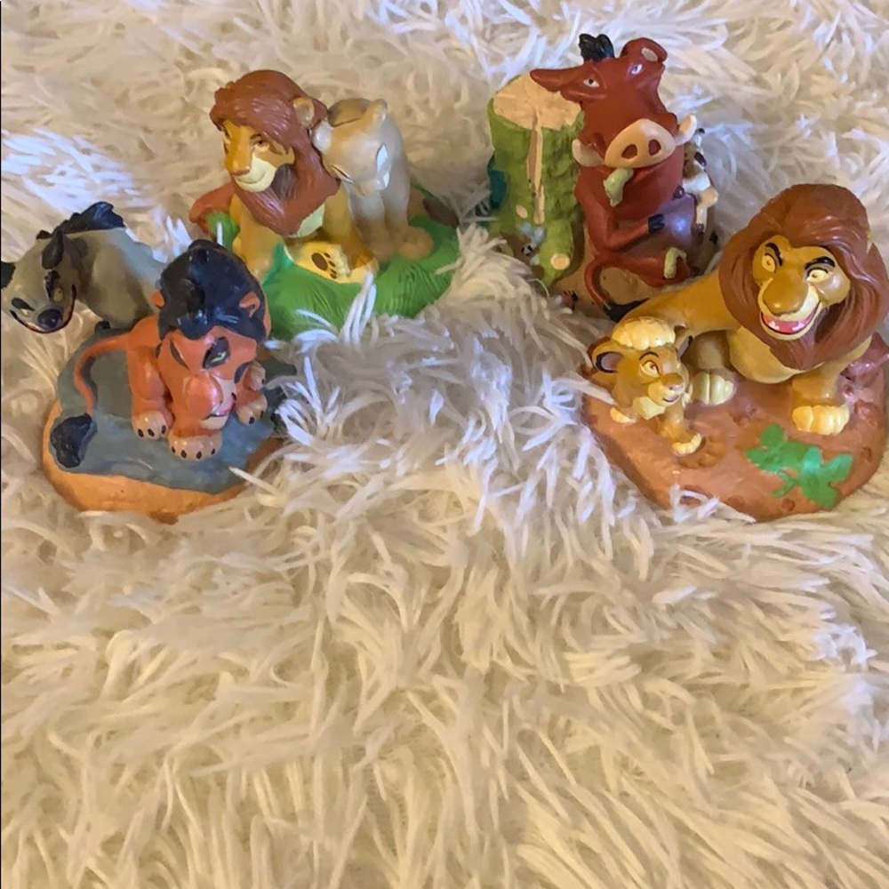 🛍lil classics Disney store set of 4 PVC lion king
